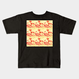 Poppies3 Kids T-Shirt